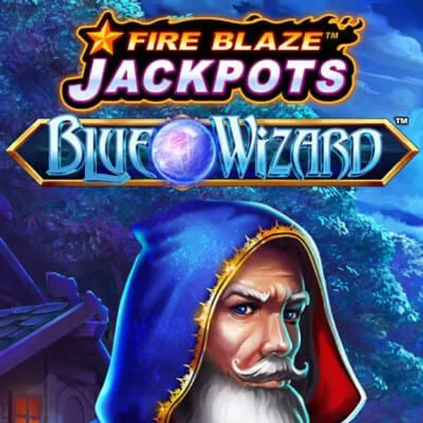 Fire Blaze: Blue Wizard Slot: blauer Magier mit Feuer-Jackpot-Symbolen