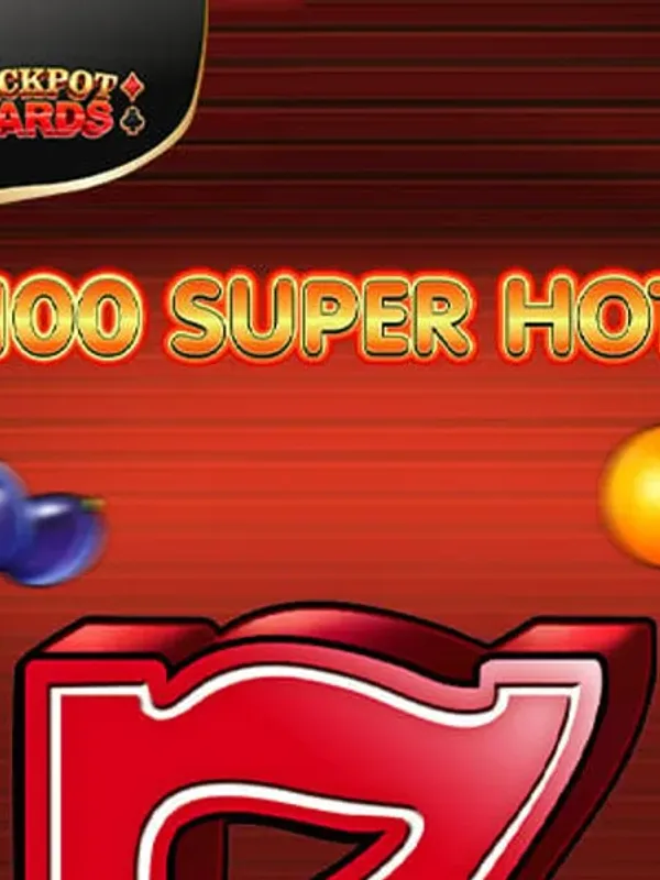 100 Super Hot Slot: klassische Früchte-Symbole mit siebenfachen Gewinnlinien