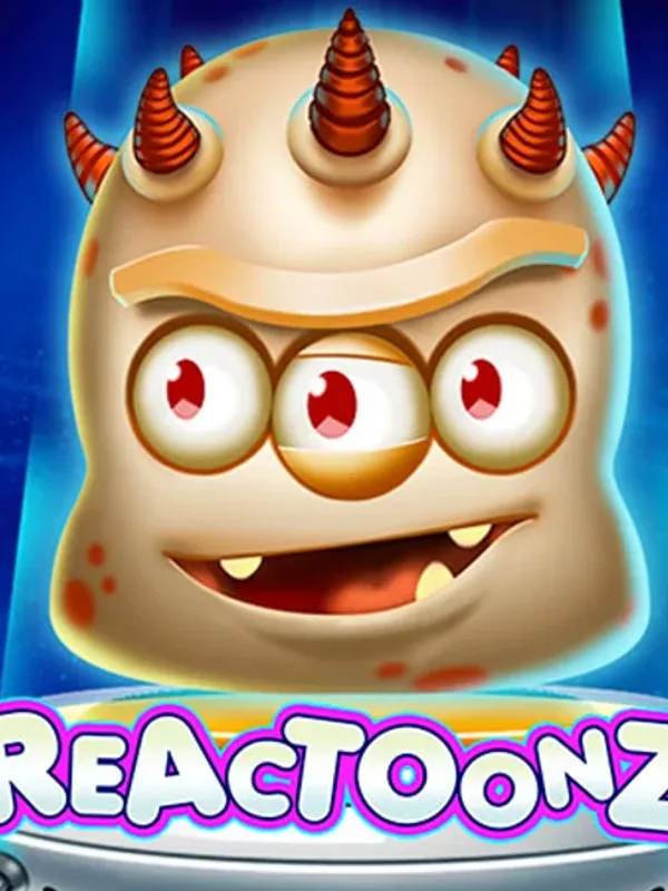 Reactoonz Slot: außerirdische Reactoonz-Charaktere auf einem Cluster-Spielfeld